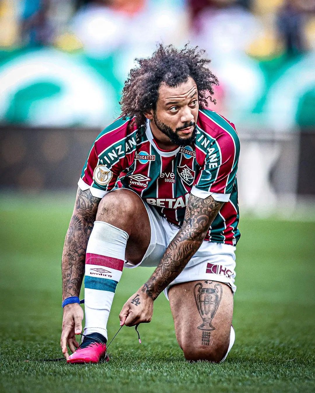 Horor di Copa Libertadores  Marcelo Menangis Seusai Patahkan Kaki Pemain Klub Argentina