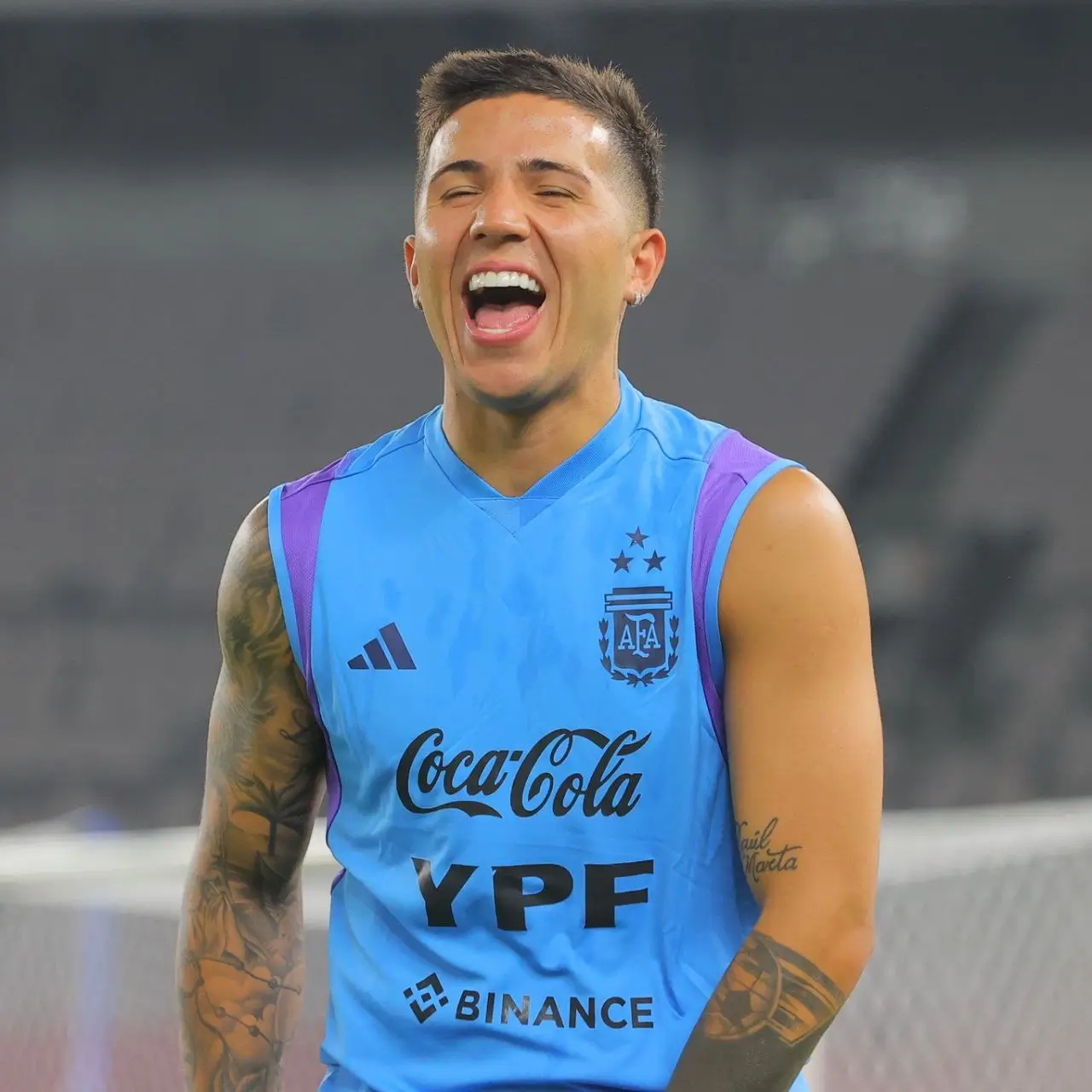Gelandang Timnas Argentina, Enzo Fernandez. Foto Instagram Timnas Argentina.