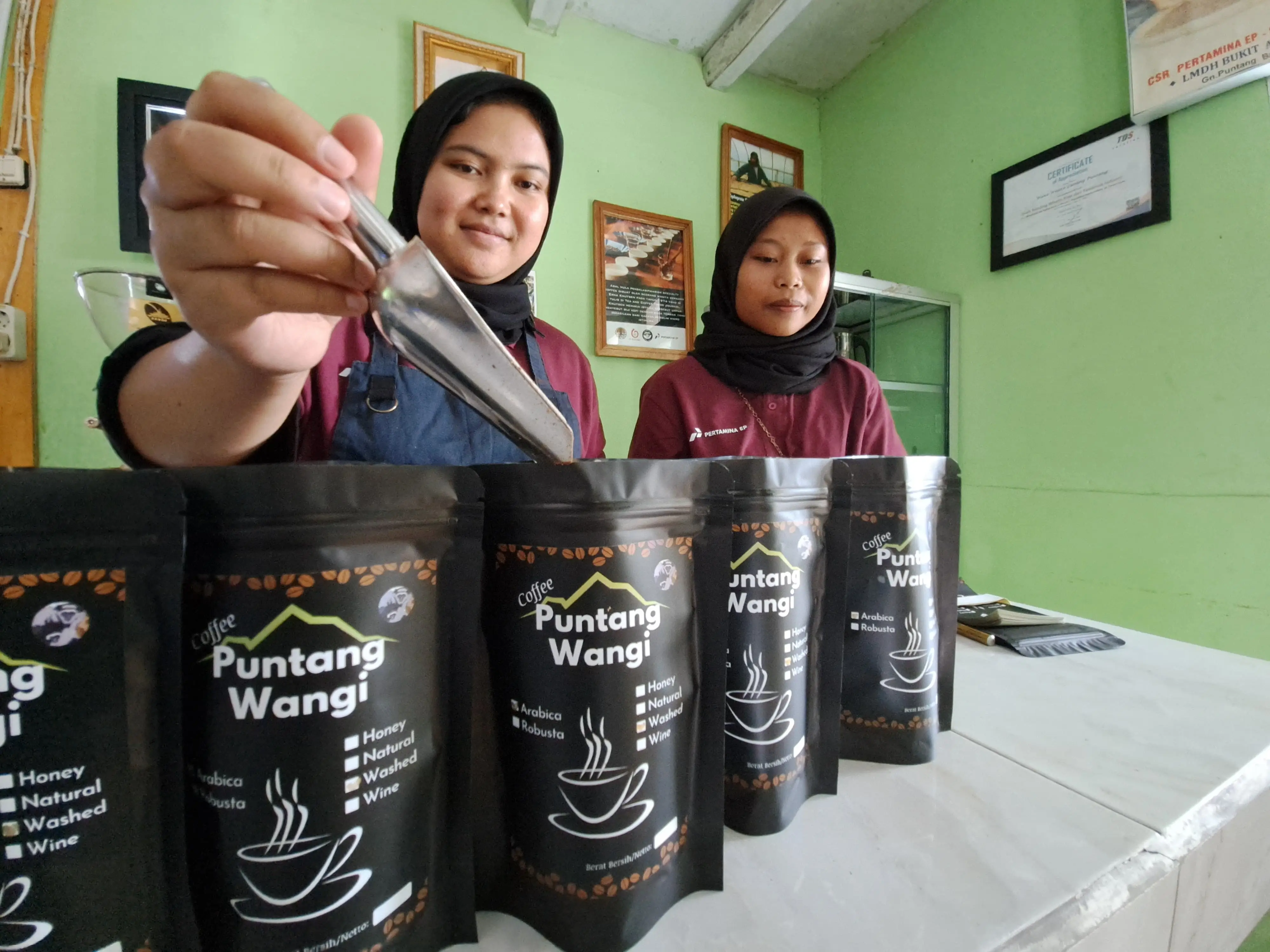 Berdayakan Ekonomi Masyarakat  PHE Dukung Budidaya Kopi Puntang