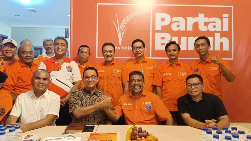 Partai Buruh buka peluang koalisi untuk mengusung Anies Baswedan maju di Pilkada Jakarta. (Foto: Instagram/partaiburuh_)