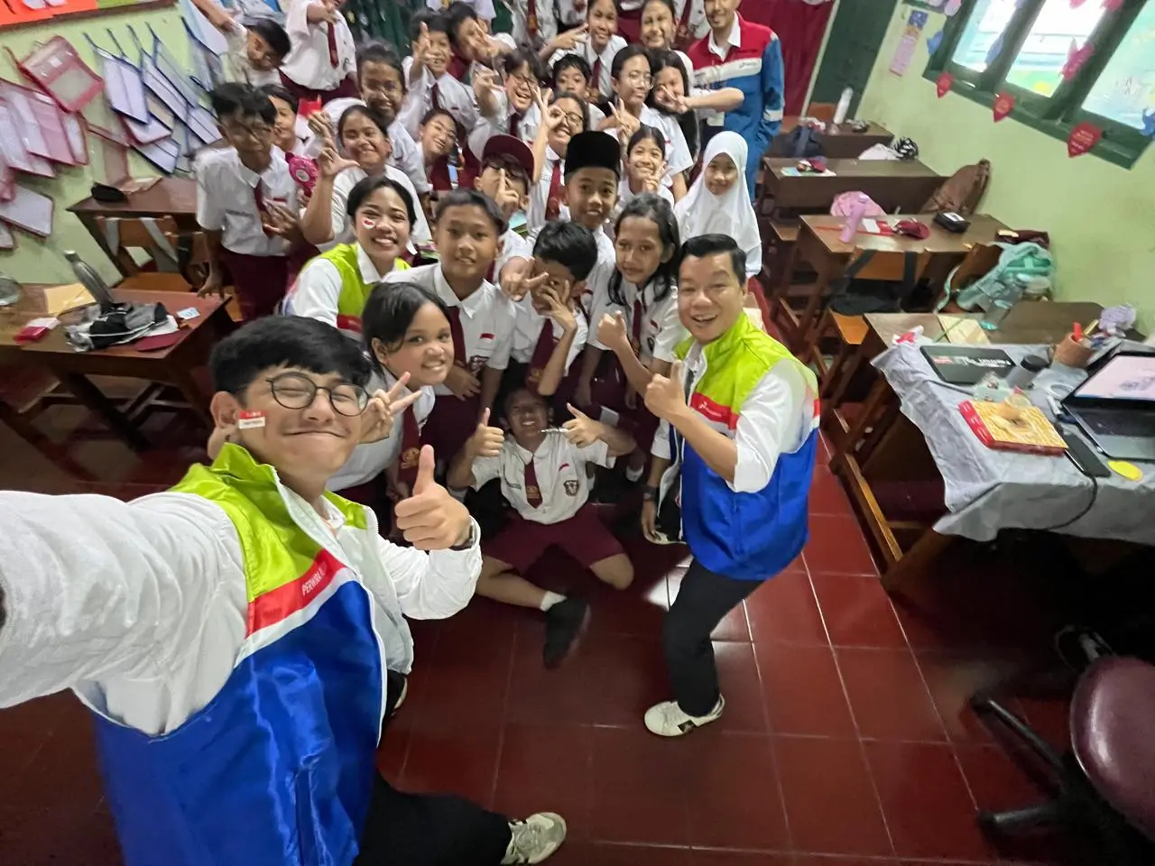 Pertamina Energi Negeri (PEN) dilakukan serentak di 79 sekolah dasar. (Foto: Dok. Pertamina)