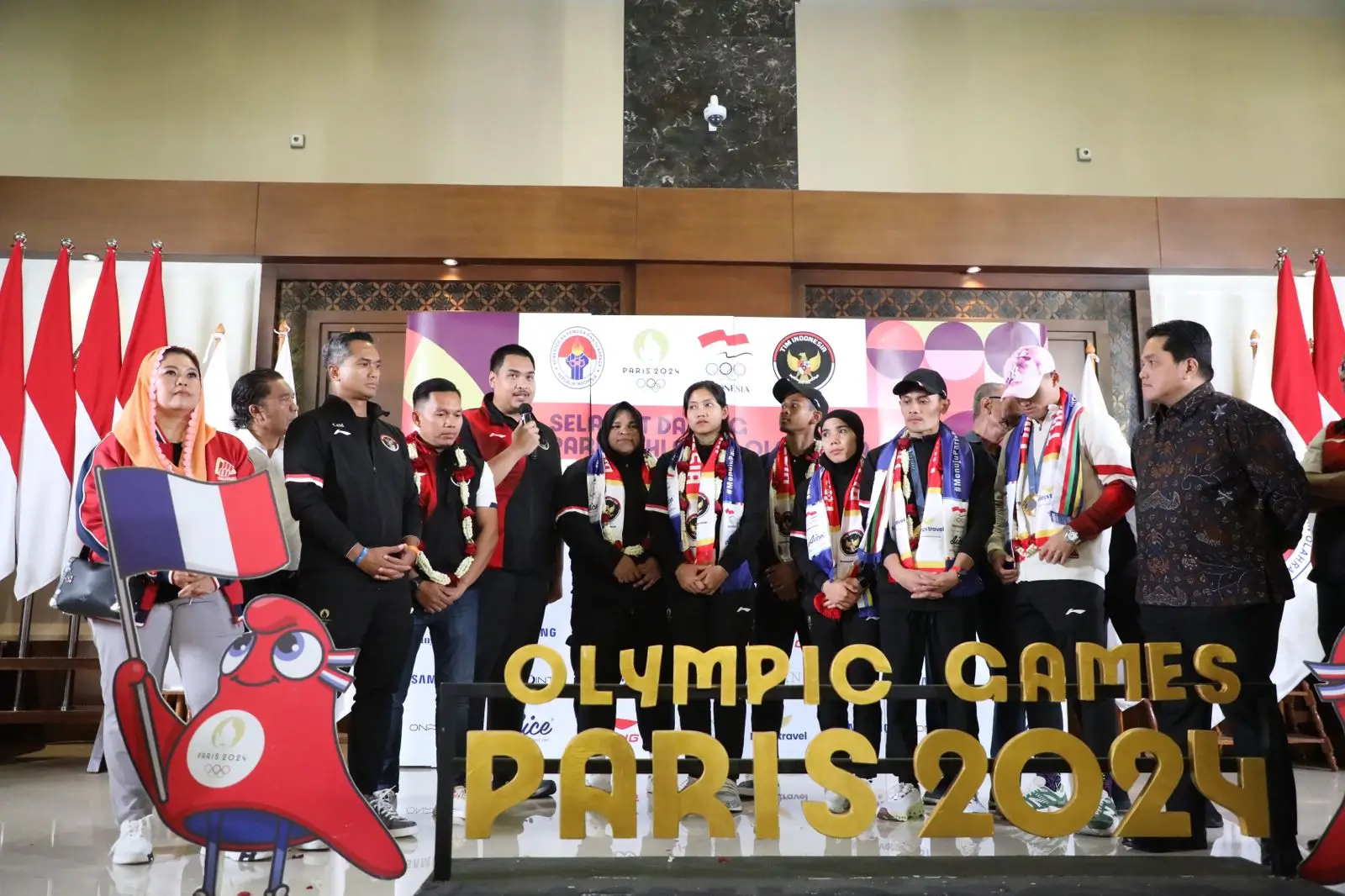 Masing-masing peraih medali emas Olimpiade Paris 2024 mendapatkan bonus Rp 6 miliar. (Foto: NOC Indonesia)