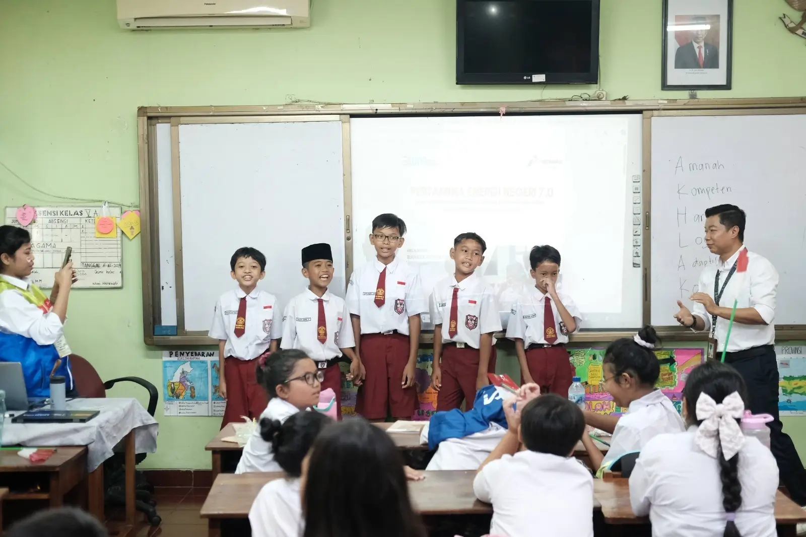 Gelar PEN 7 0  Pertamina Berikan Inspirasi Serentak di 79 Sekolah Dasar
