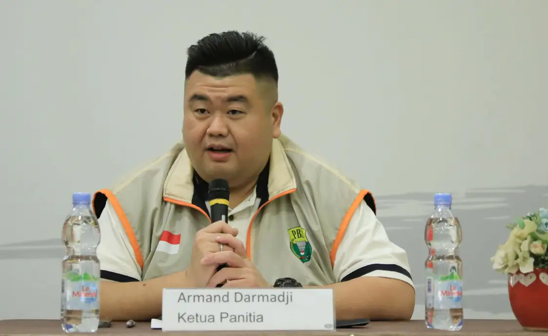 Manajer Tim Bulu Tangkis Indonesia, Armand Darmadji (Foto: pbsi.id)