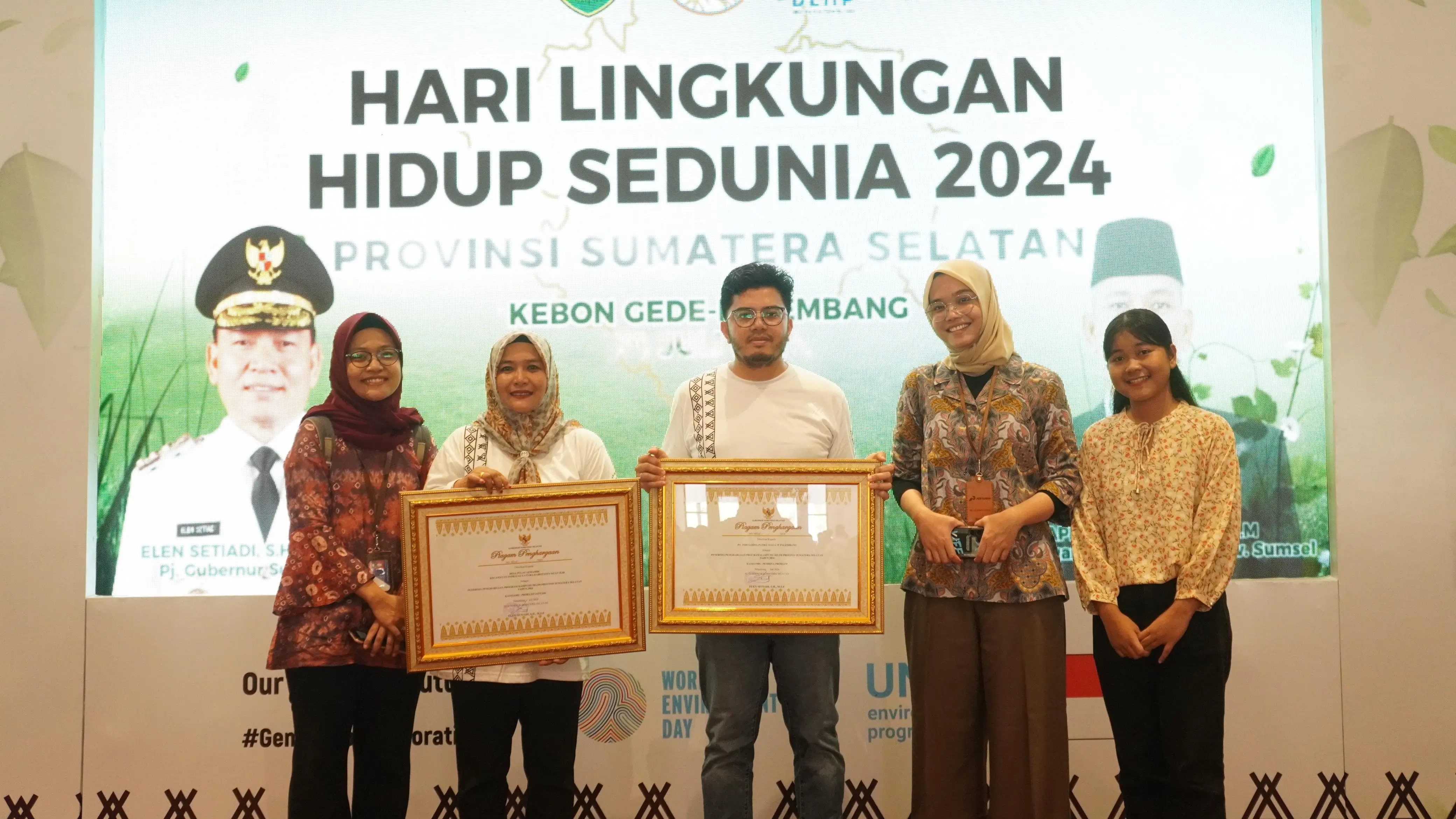 Peringati Hari Lingkungan Hidup Sedunia 2024  DLHK Palembang Apresiasi Desa Pulau Semambu