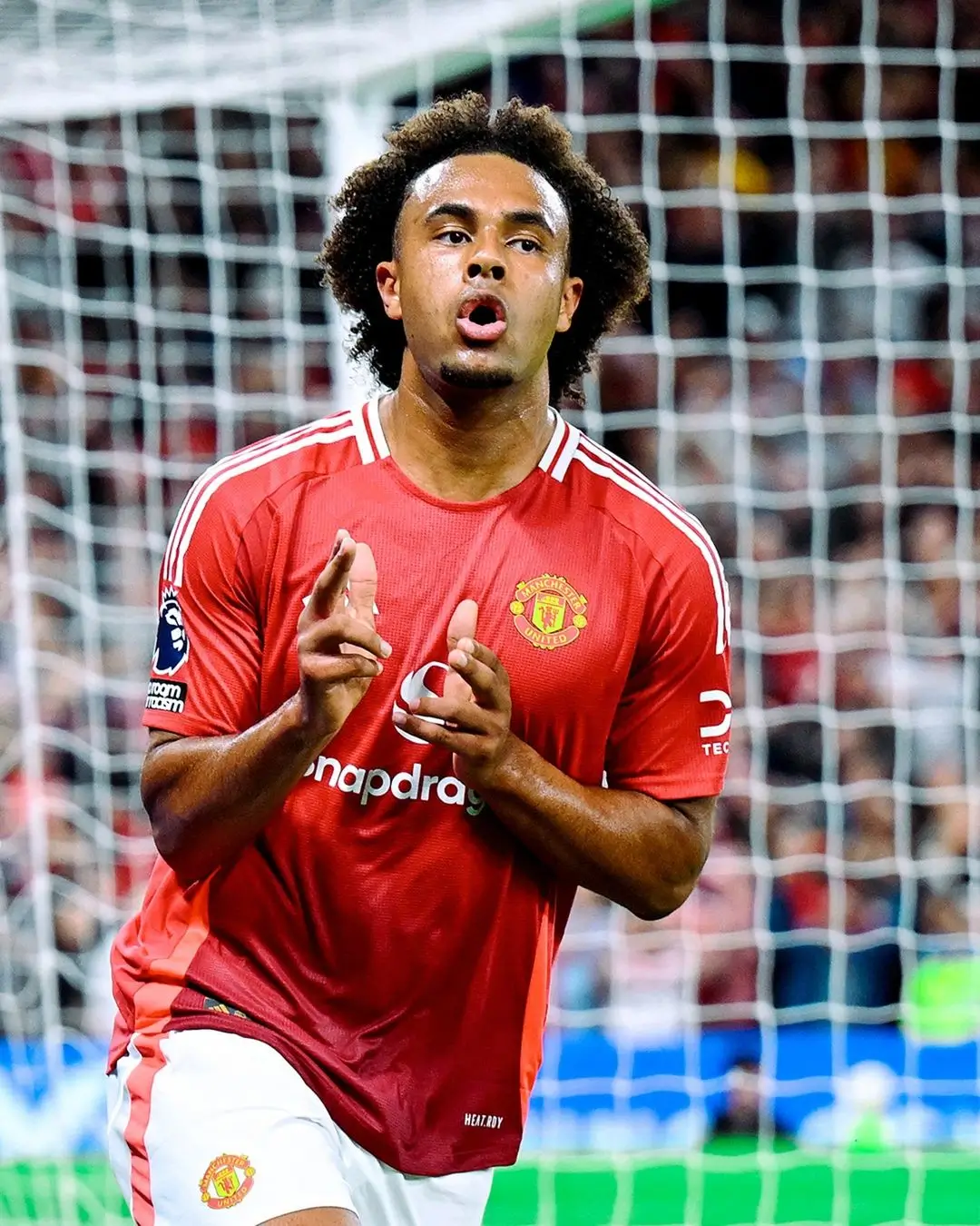 Joshua Zirkzee menjadi pahlawan kemenangan Manchester United. (Foto: Instagram Manchester United)