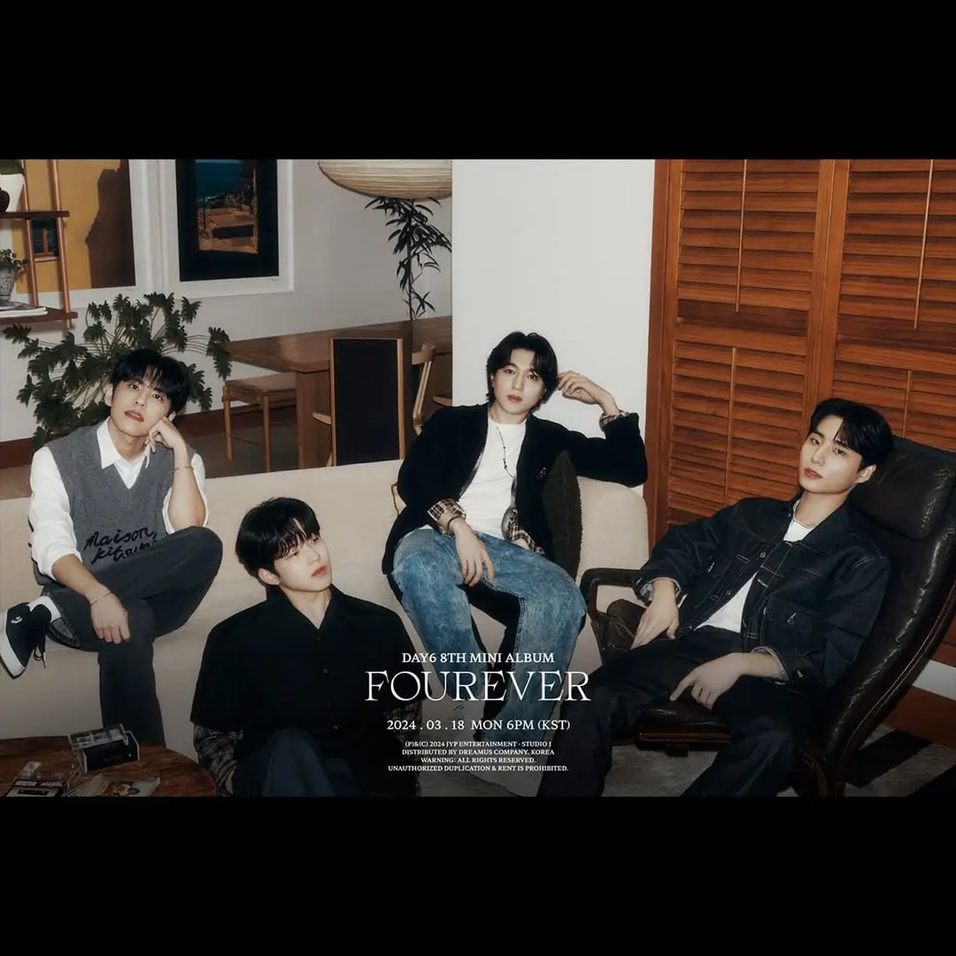 Konsep foto album ke-8 DAY6 berjudul 