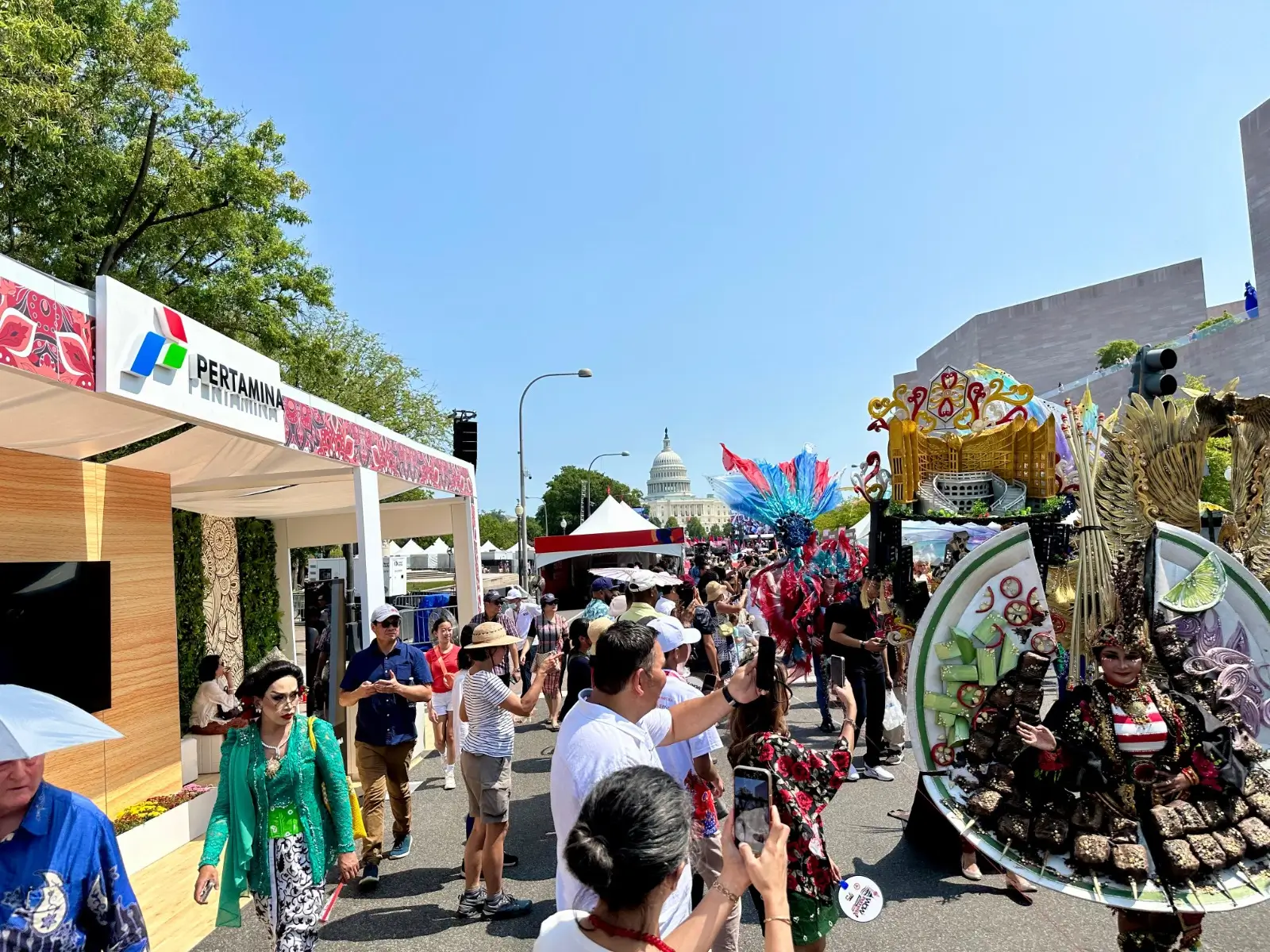 Pertamina Hadir di WOW Indonesia Festival 2024. (Foto: Dok. Pertamina)