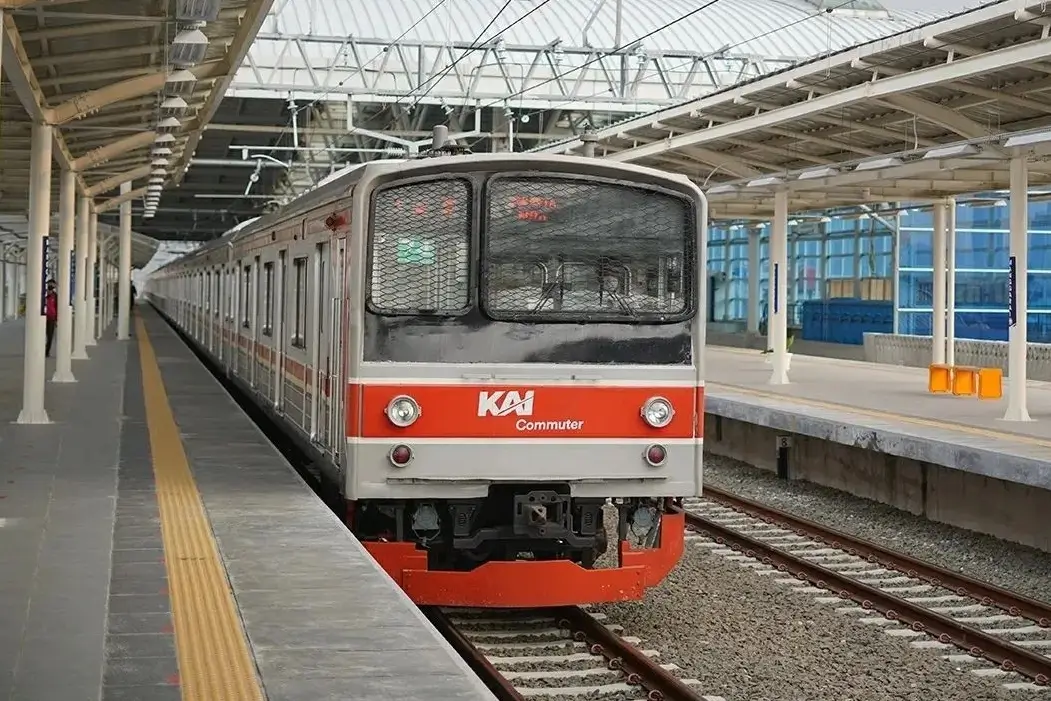 Foto: KRL di Stasiun Manggarai (dok. KAI)