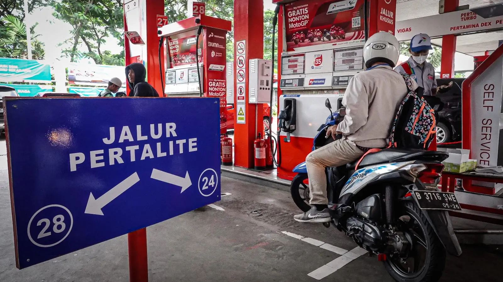 Pertamina tetap salurkan Pertalite. (Foto: Dok. Pertamina)