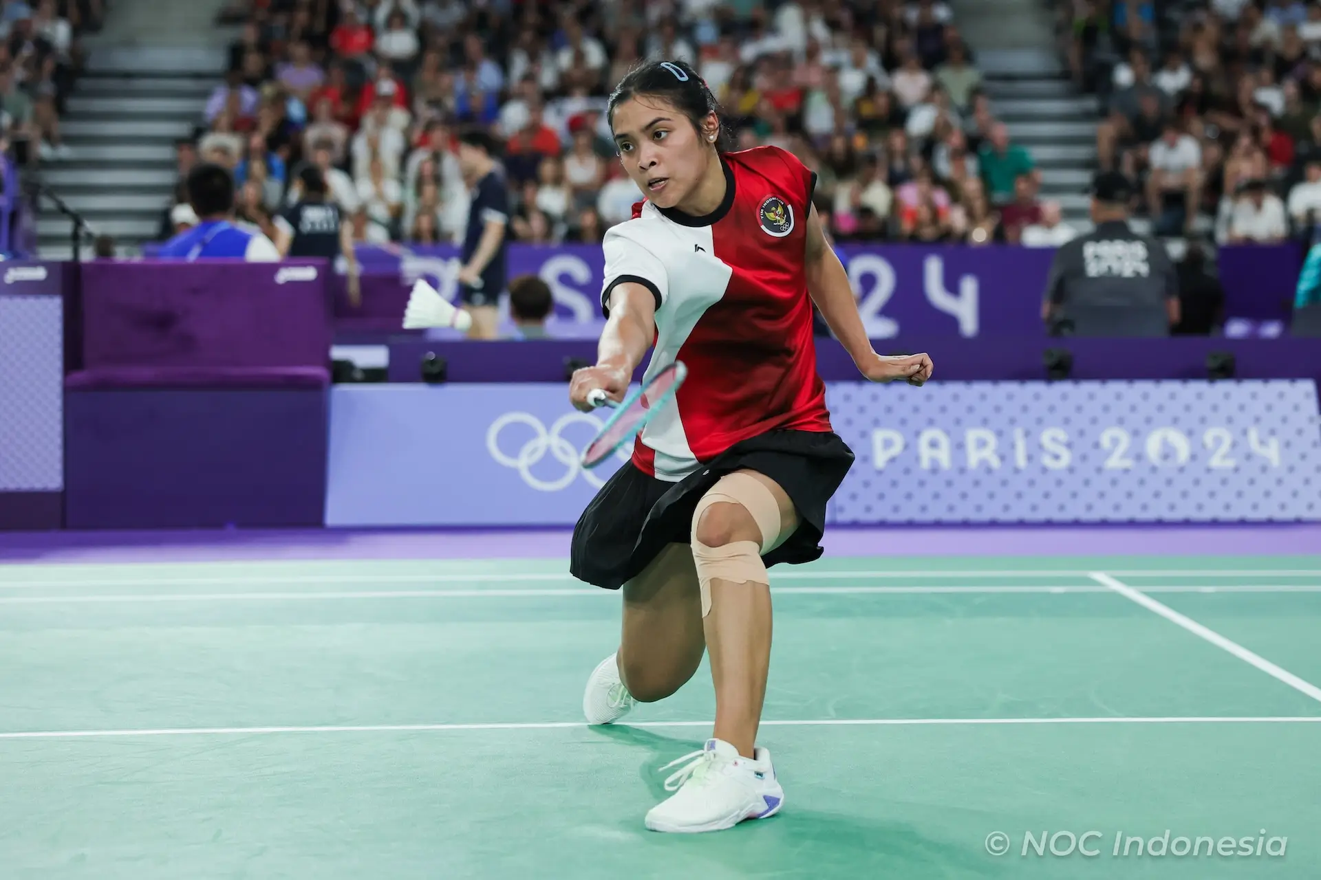 Gregoria Mariska Tunjung menjadi tumpuan Indonesia untuk meraih medali di Olimpiade Paris 2024. (Foto: NOC Indonesia)