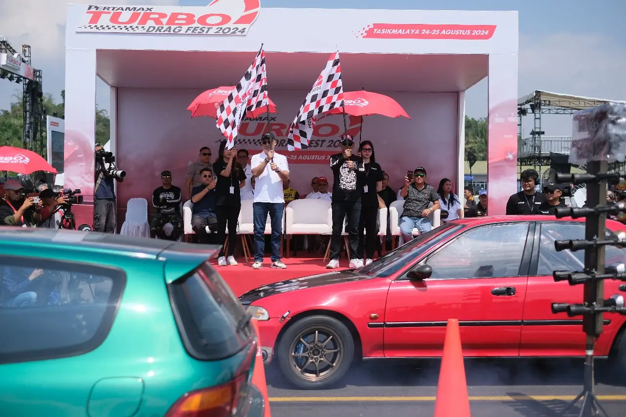 Lebih dari 750 Pembalap Berlaga di Pertamax Turbo Drag Fest 2024 Tasikmalaya