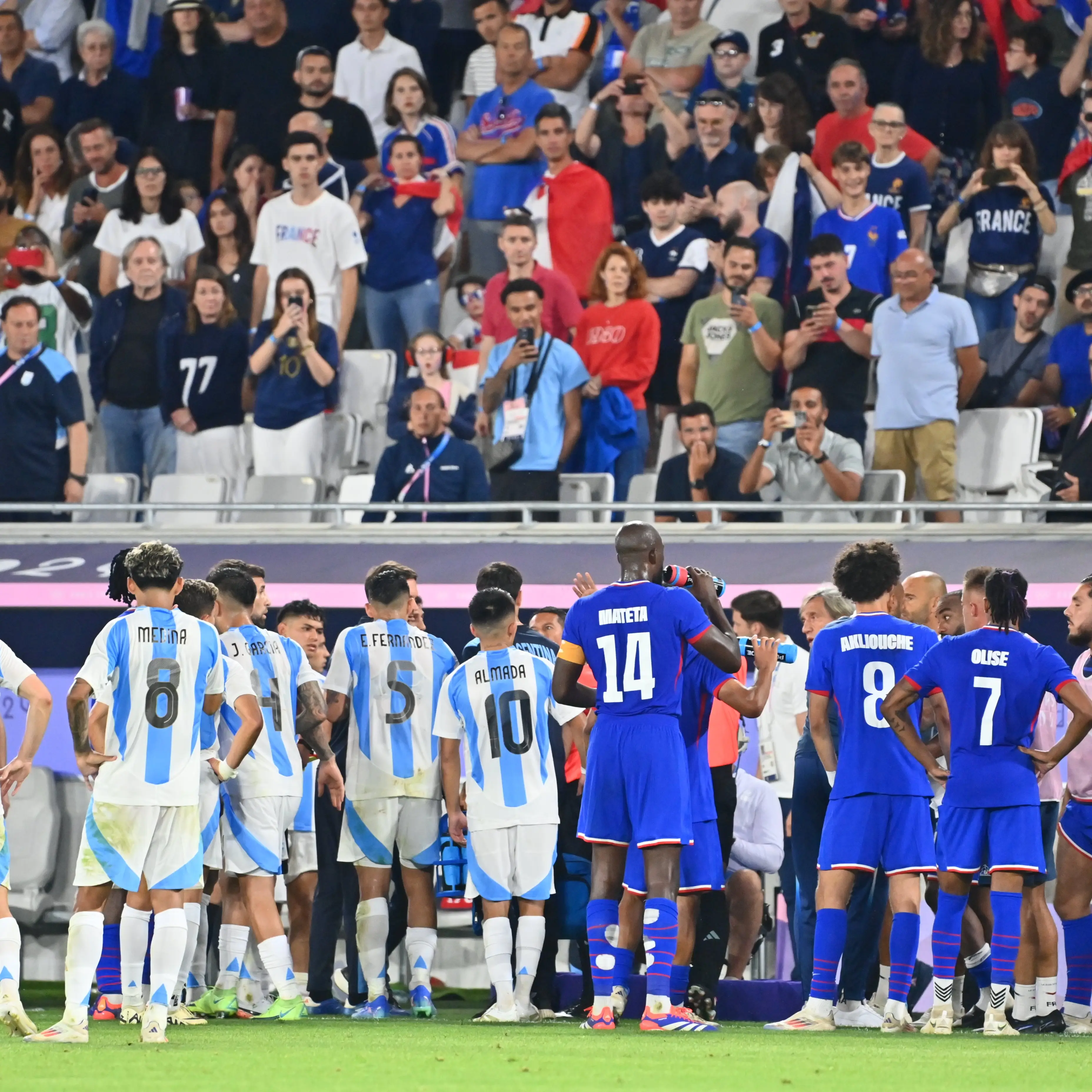 Keributan Pecah di Olimpiade Paris Setelah Prancis Singkirkan Argentina