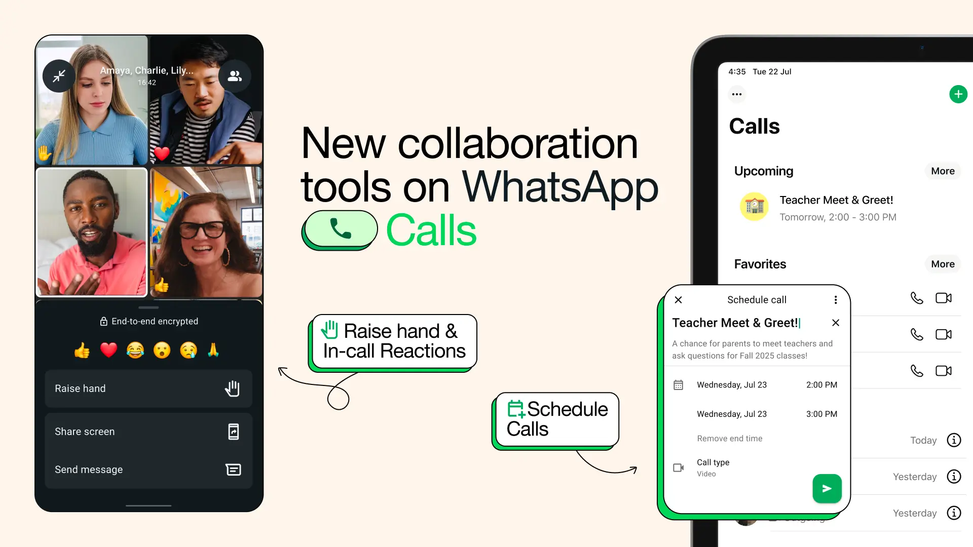 Foto: Fitur Baru Call WhatsApp (dok. WhatsApp)