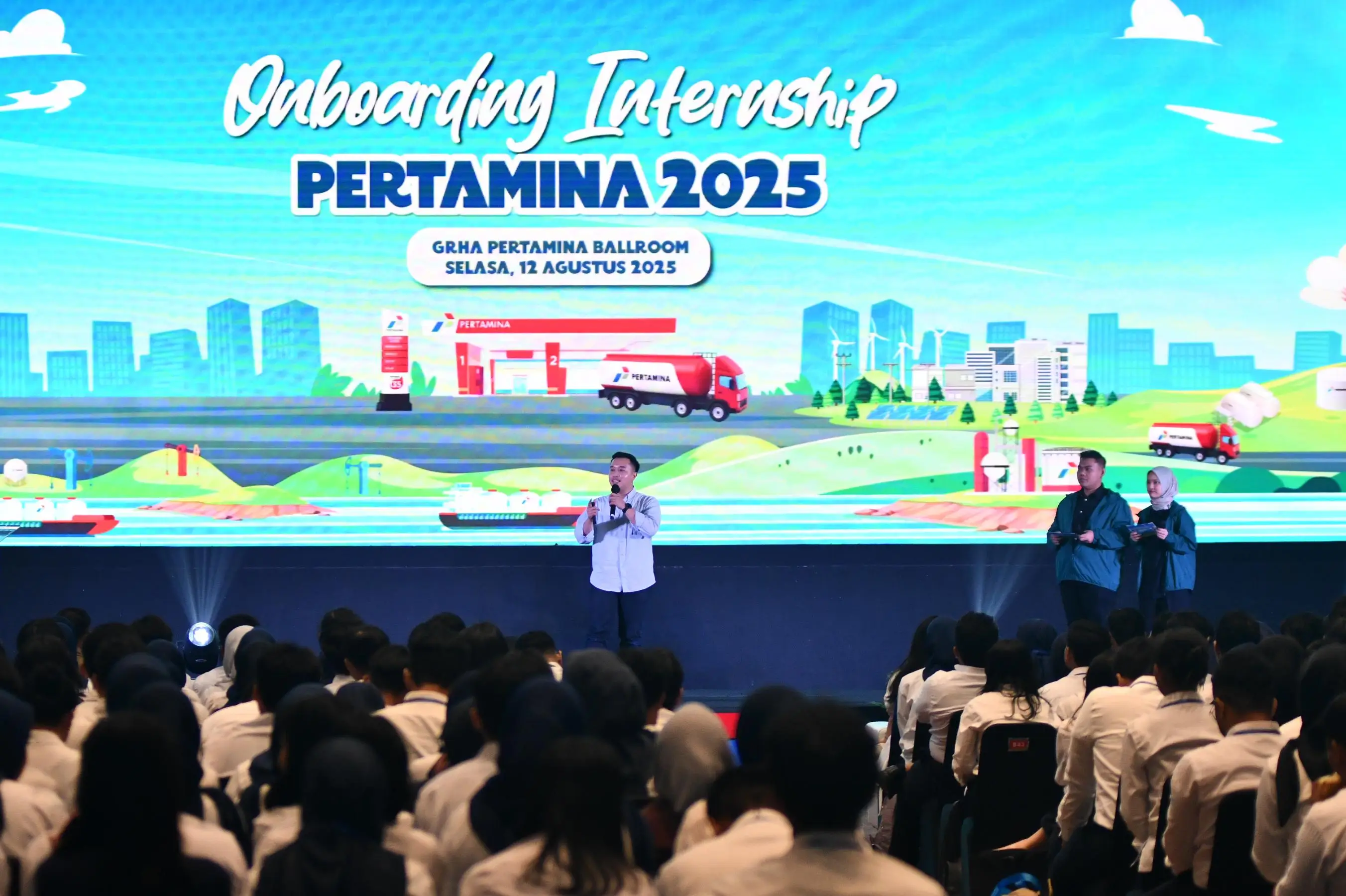Pertamina menyambut kehadiran 441 orang tenaga muda yang akan dididik menjadi talenta siap kerja, terutama dalam industri energi yang profesional. (Foto: Dok. Pertamina)
