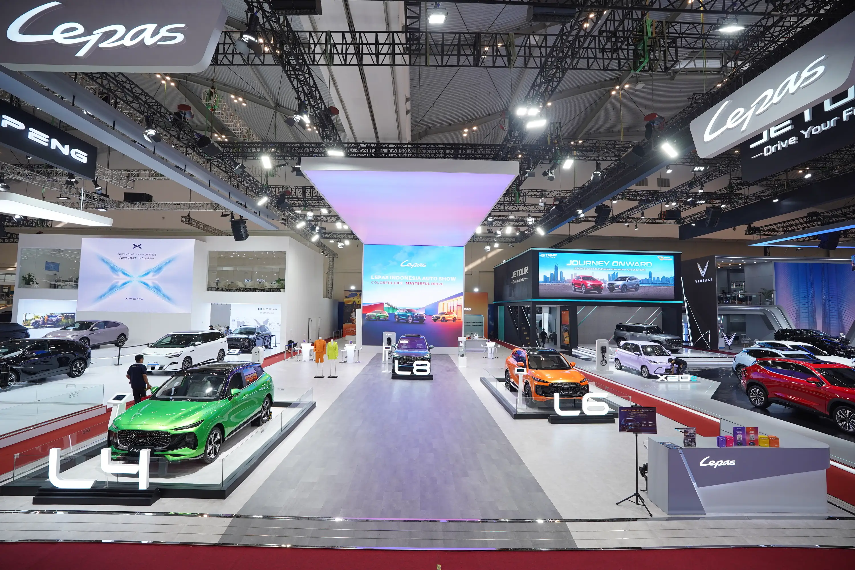 Booth Lepas di GIIAS 2025. (Foto: Istimewa)