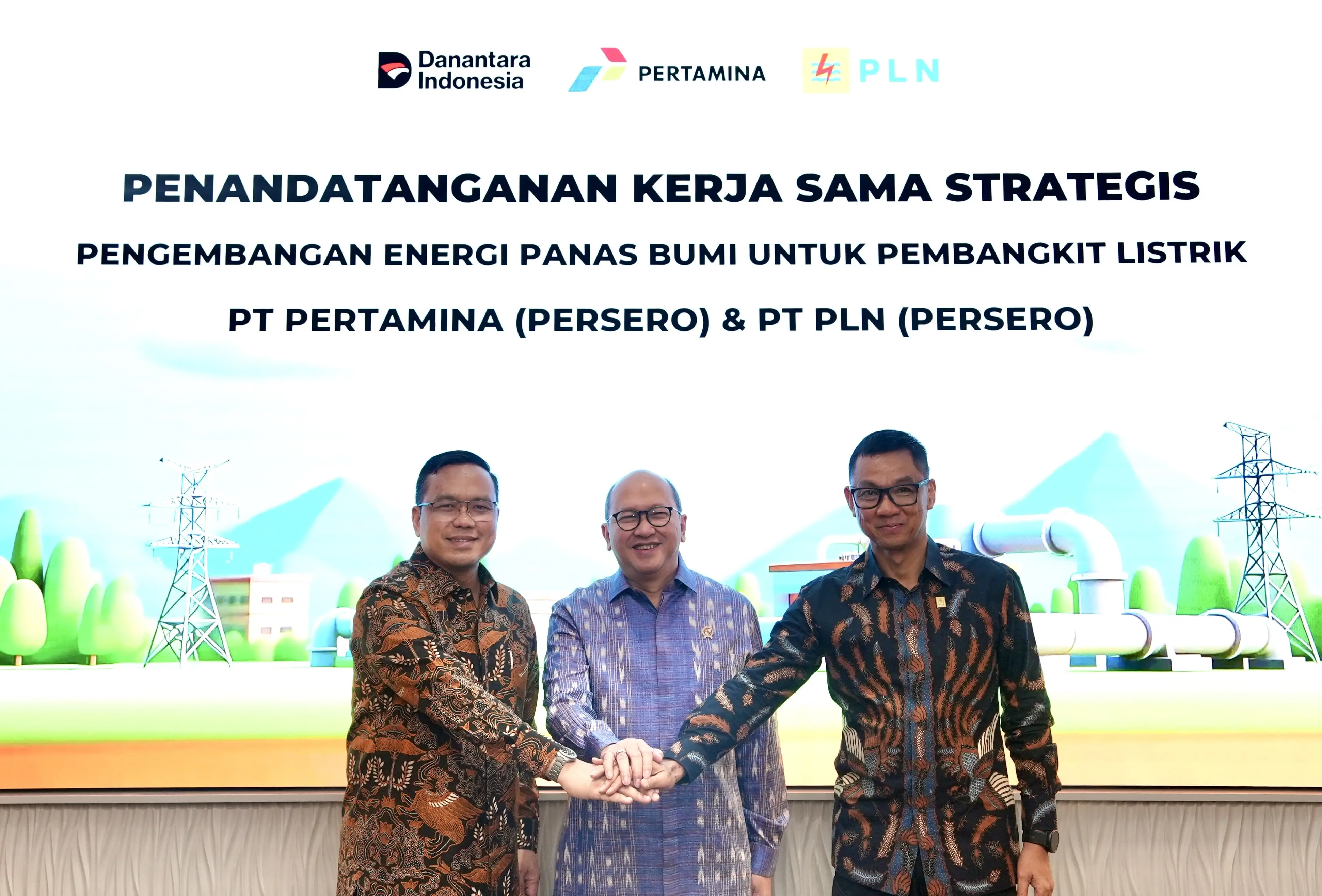 Pertamina bersinergi dengan PLN mengembangkan19 proyek energi panas bumi dengan total kapasitas mencapai 530 Mega Watt. (Foto: Dok. Pertamina)