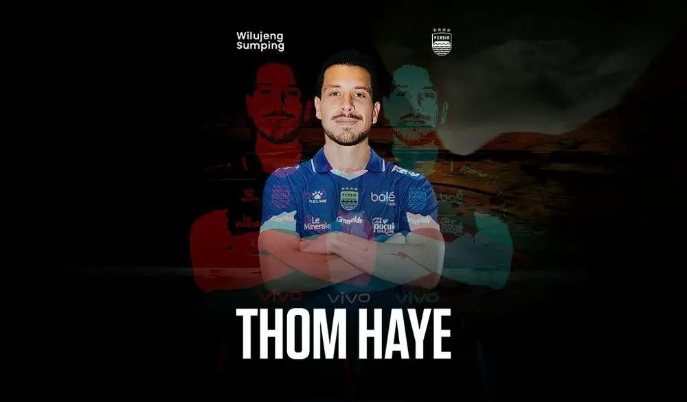 Persib Bandung memboyong gelandang Timnas Indonesia, Thom Haye. Foto Persib Bandung.