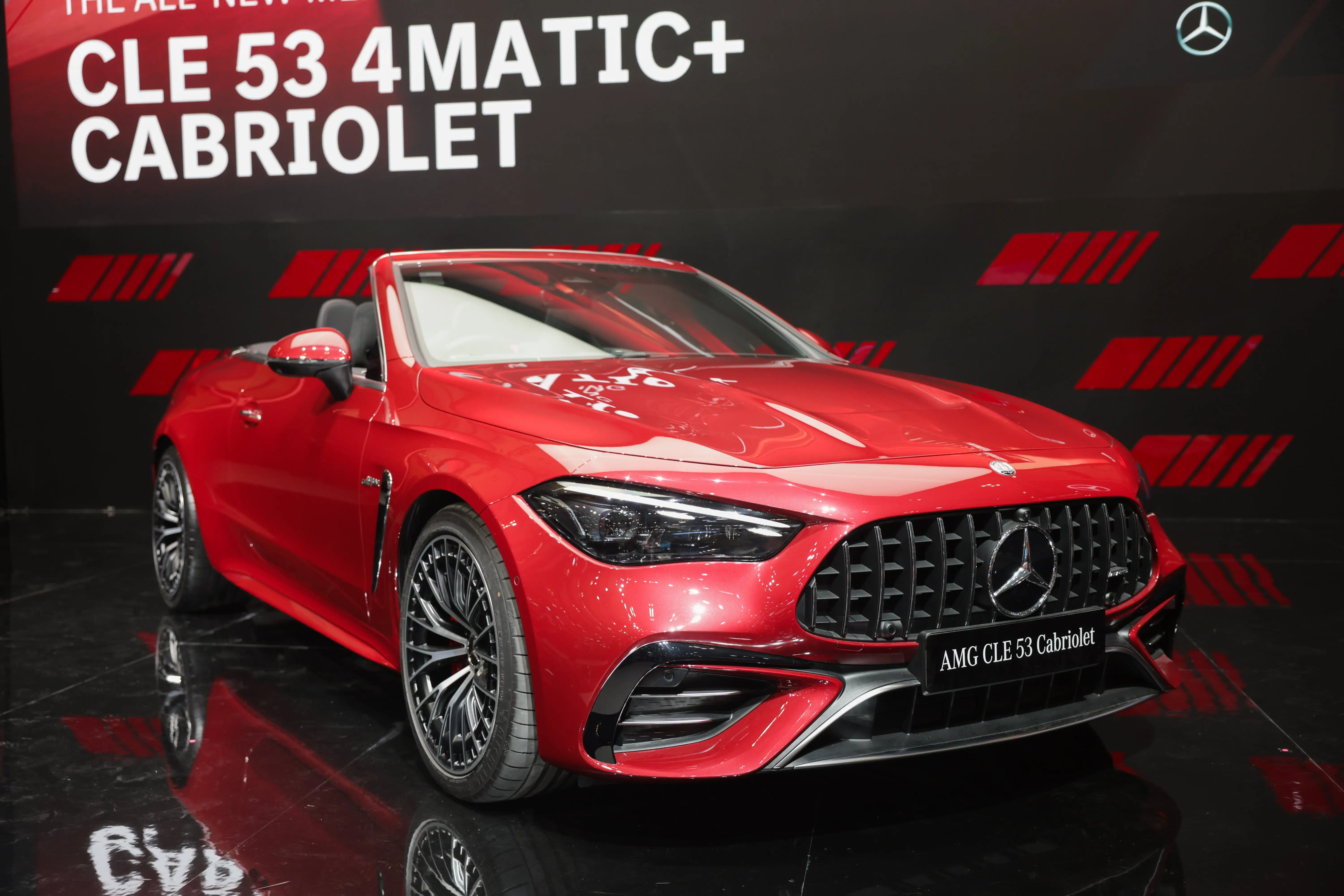 Mercedes-AMG CLE 53 Cabriolet di GIIAS 2025. (Foto: Istimewa)