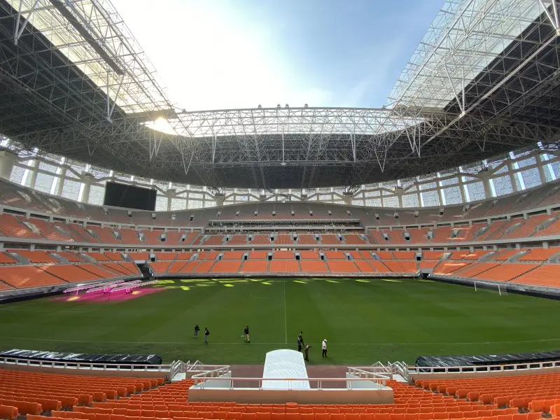 Jakarta International Stadium (JIS), Jakarta. Foto: PSSI