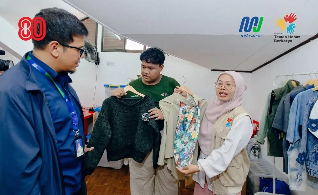 MRT Jakarta Luncurkan Program Menjahit Perjalanan  Gandeng Yayasan Teman Hebat Berkarya