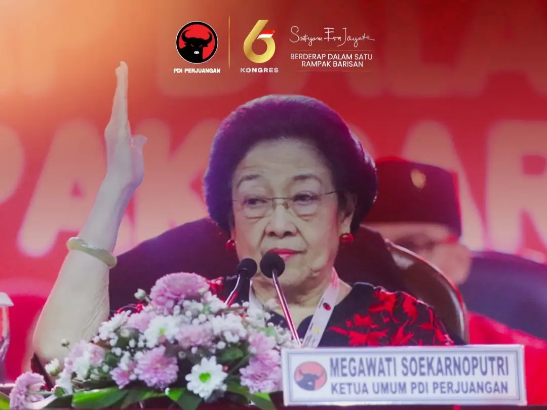 Ketua Umum PDI Perjuangan periode 2025-2030, Megawati Soekarnoputri. (Foto: Instagram/pdiperjuangan)