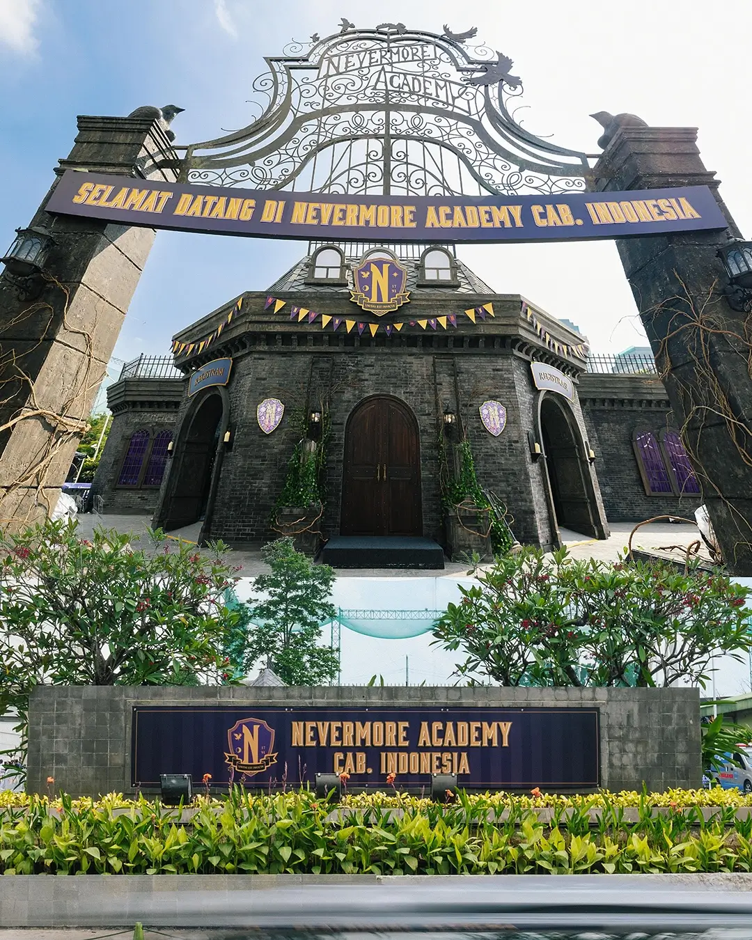 Nevermore Academu Cab. Indonesia. (Foto: Instagram/netflixid)