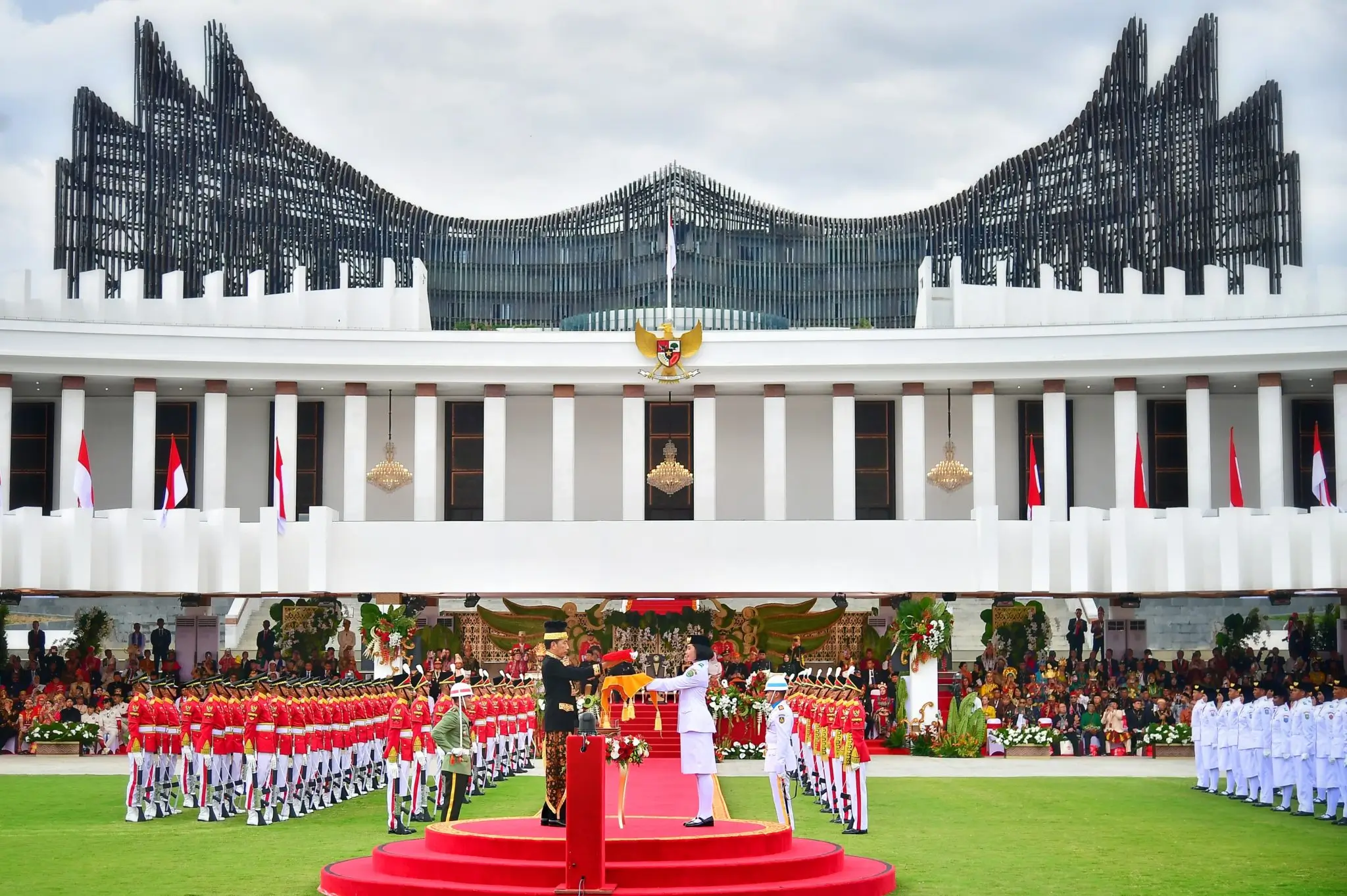 Foto: Upacara Kemerdekaan Republik Indonesia Tahun 2024 (setkab.go.id | BPMI Setpres/Vico)