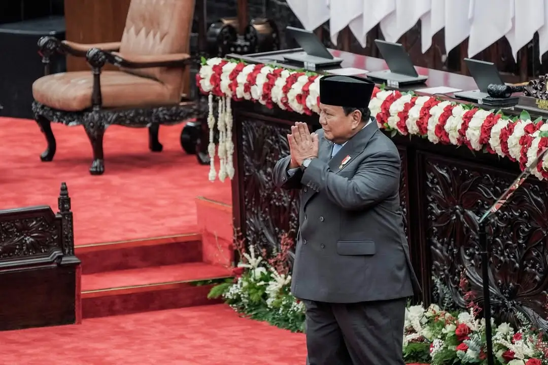 Presiden RI, Prabowo Subianto. (Foto: Instagram/presidenrepublikindonesia)