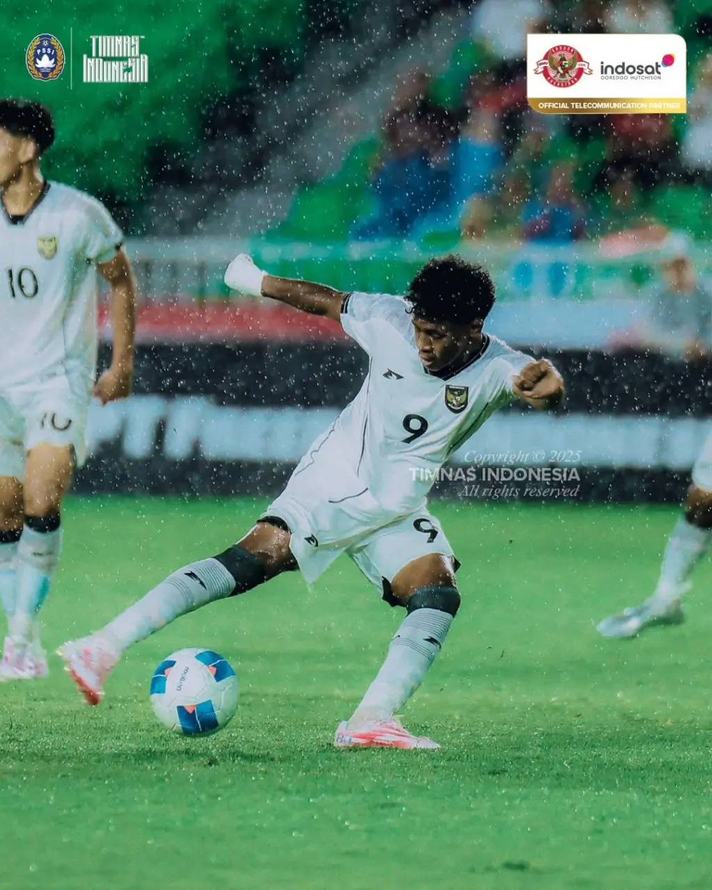  Timnas Indonesia U-17 harus puas bermain imbang 2-2 melawan Timnas Tajikistan U-17. Foto: Timnas Indonesia