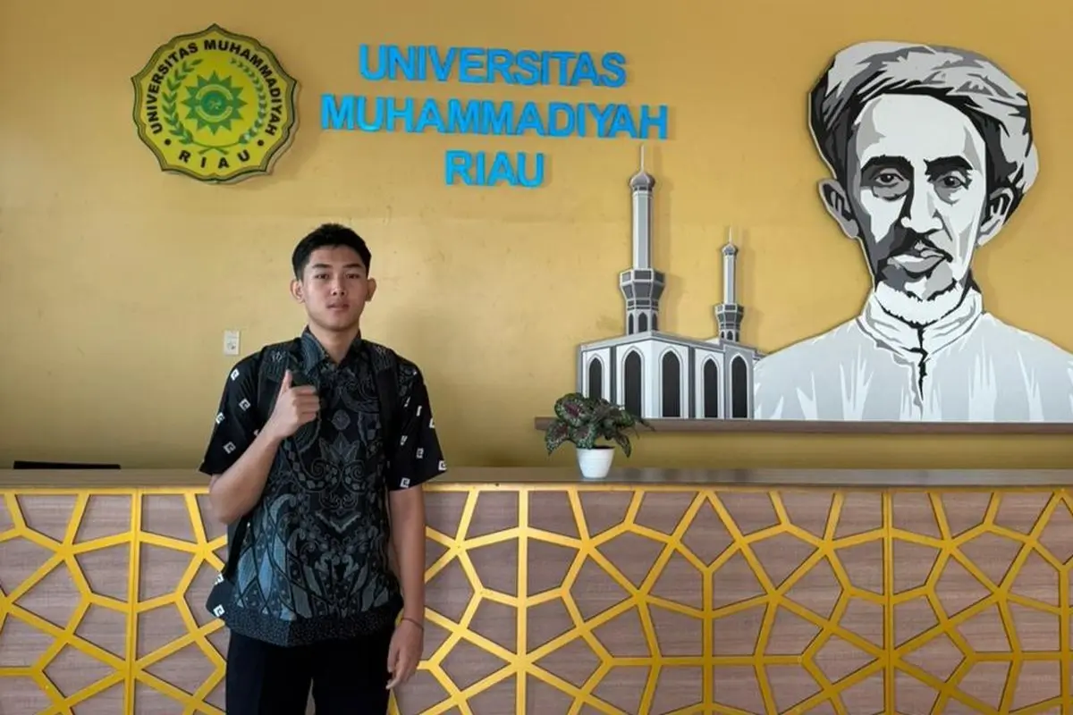 Alexsandro Alvino, siswa kelas 12 SMA asal Riau terima penghargaan dari NASA. (Foto: Dok. Alexsandro Alvino)