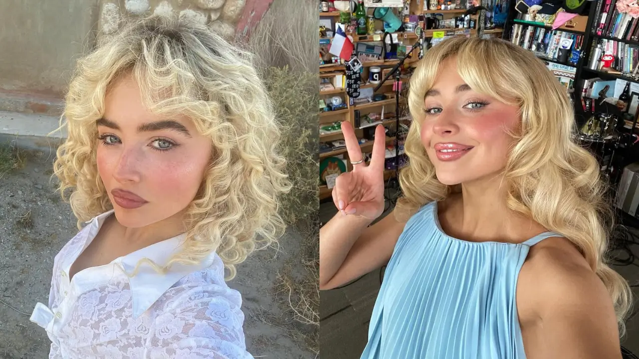 Watercolor blush. (Foto: Instagram/sabrinacarpenter)