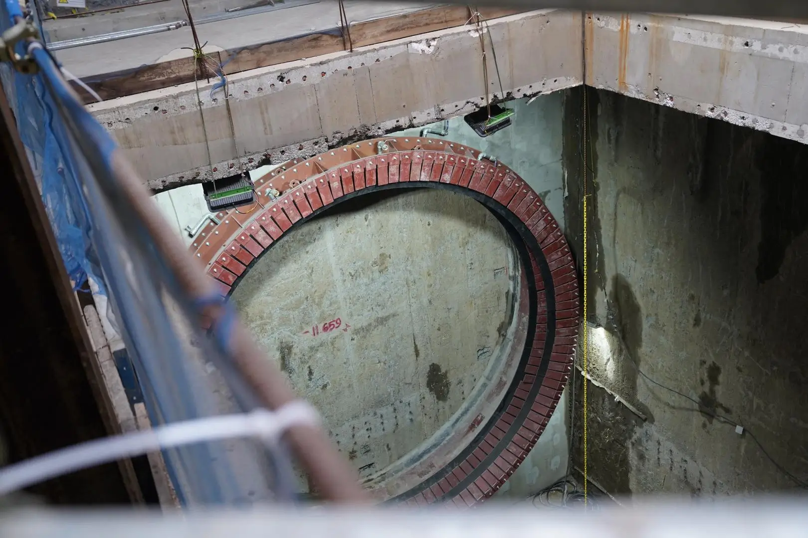 Foto: Pembangunan Terowongan Stasiun Harmoni (dok. MRT Jakarta)