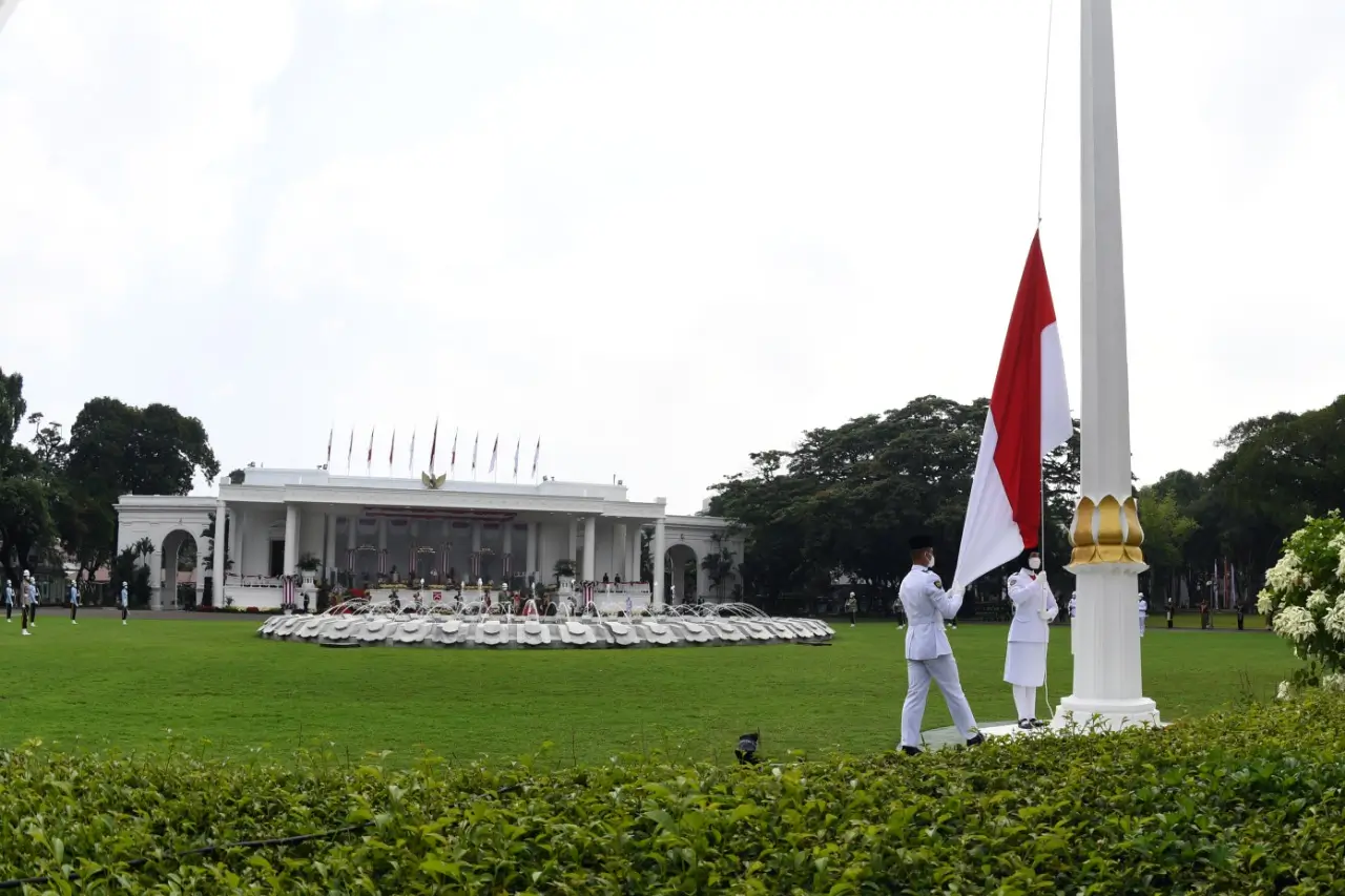Foto: Upacara Peringatan HUT RI (setkab.go.id |Dokumentasi BPMI)