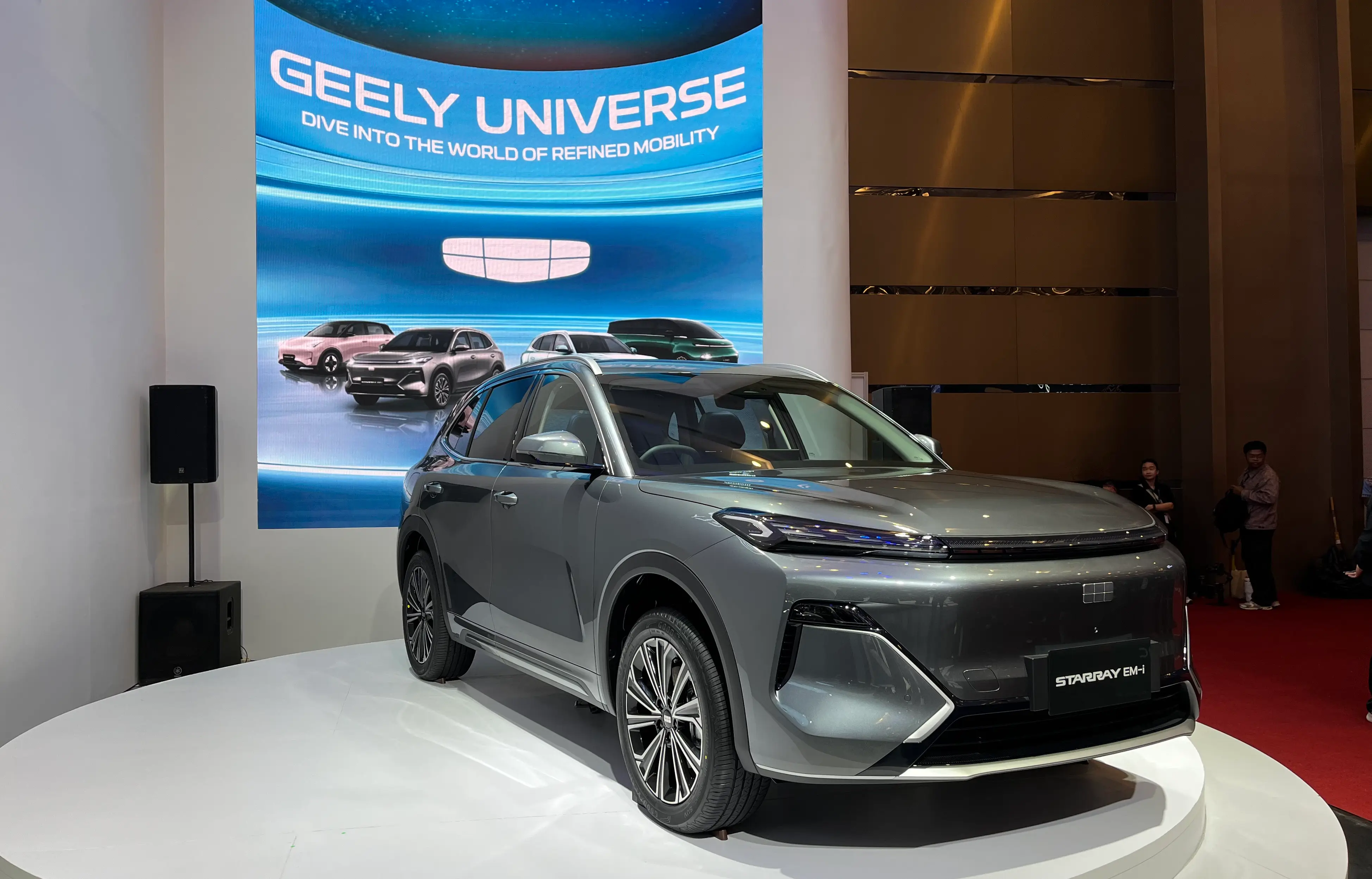 Geely Starray EM-i di GIIAS 2025. (Foto: ThePhrase.id/Rangga Bijak)