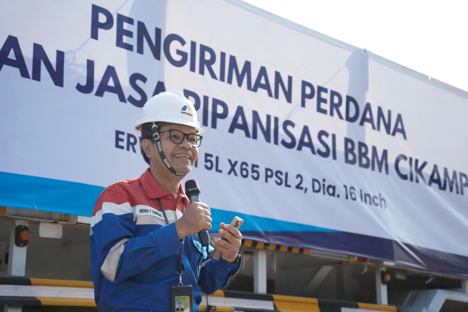 Penguatan Infrastruktur Energi Nasional  Pertagas dan Krakatau Steel Sinergi Penuhi Kebutuhan Pipa BBM Cikampek     Plumpang