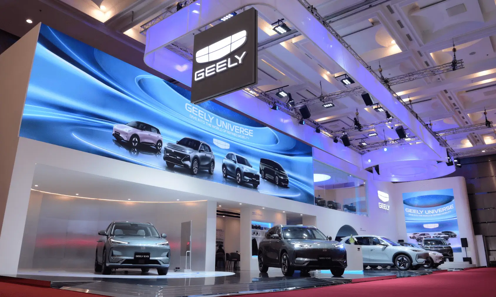 Booth Geely di GIIAS 2025. (Foto: Dok. Geely)