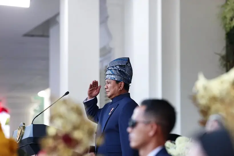 Presiden RI, Prabowo Subianto. (Foto: Instagram/presidenrepublikindonesia)