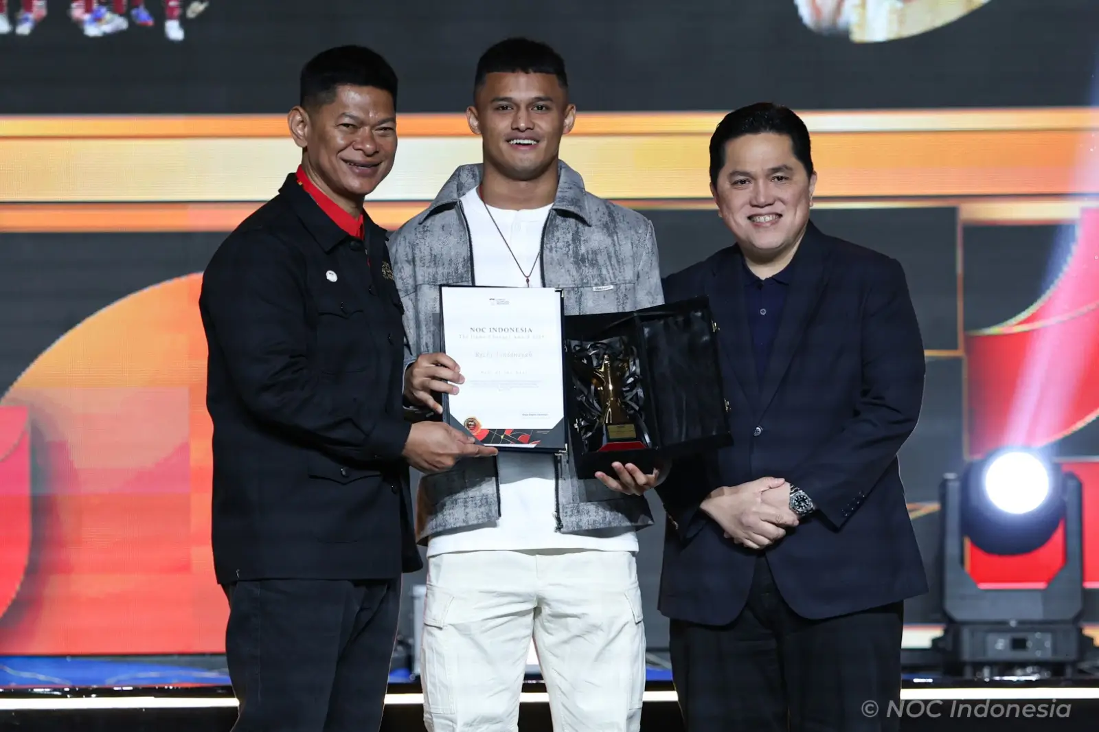 Komite Olimpiade Indonesia (NOC Indonesia) secara resmi menetapkan kekuatan kontingen Merah Putih yang akan bermain pada Asian Games Aichi-Nagoya 2026. Foto NOC Indonesia.