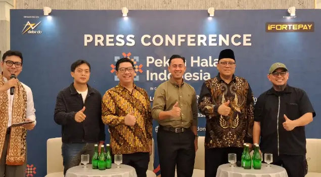 Konferensi pers Pekan Halal Indonesia (PHI) & EduNation Festival 2026 di Dream Dates Artisan Bakery & Restaurant, Senopati, Jakarta pada Rabu (26/08/26). (Foto: Istimewa)
