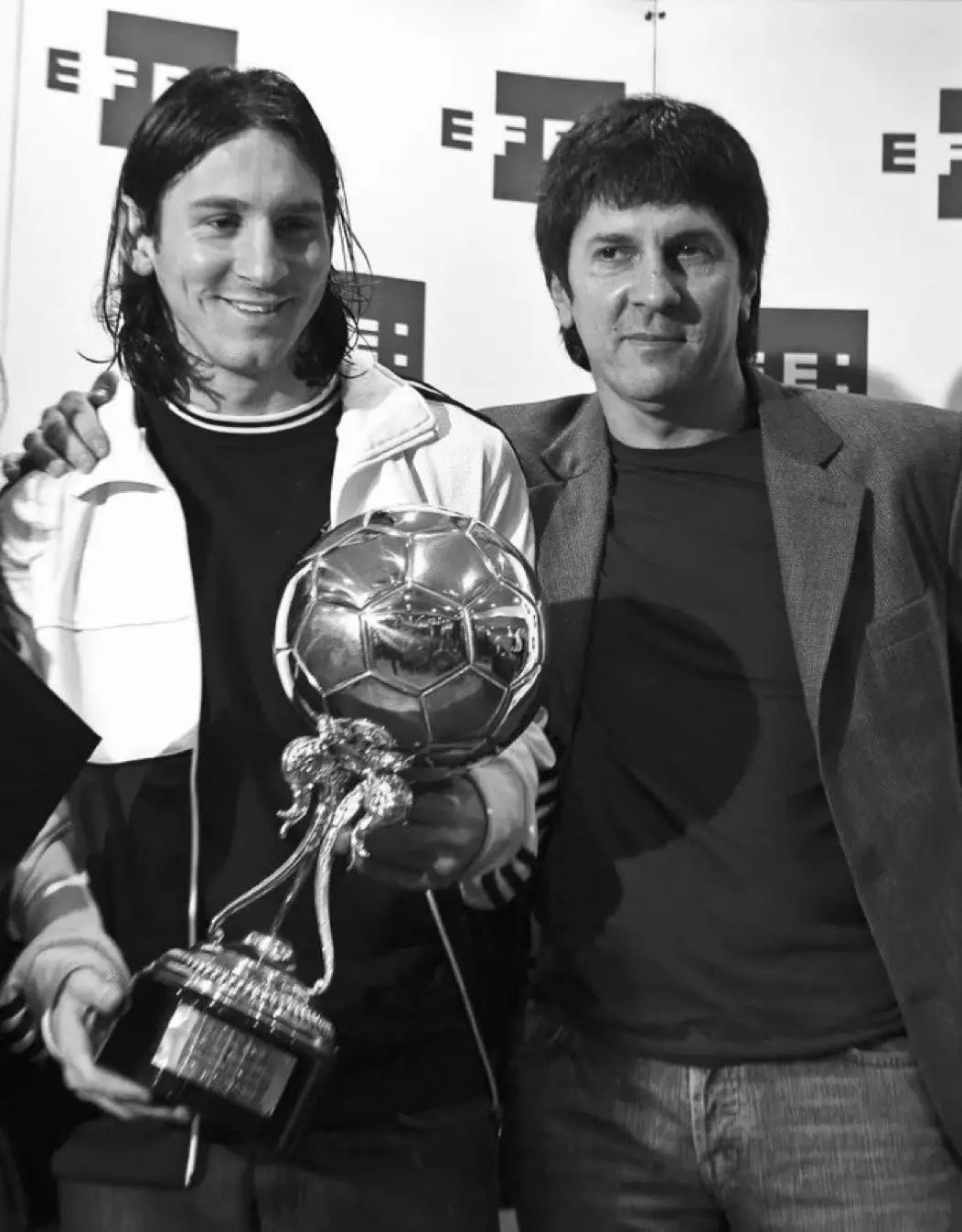 Ayah Lionel Messi, Jorge Messi, meninggal dunia. (Foto: X Fabrizio Romano)
