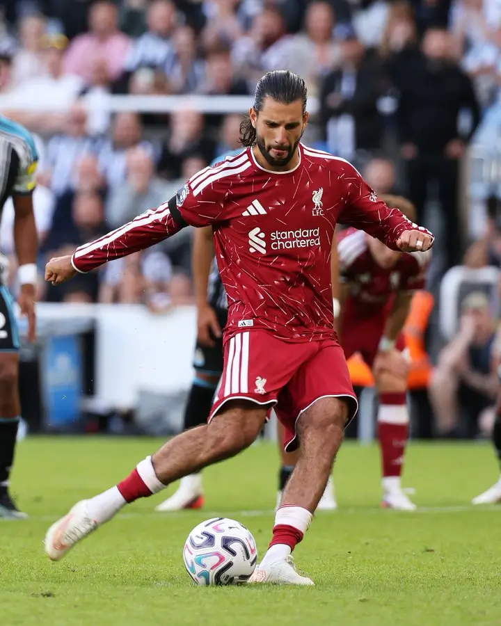 Liverpool selamat dari kekalahan melawan Newcastle United. Foto X Liverpool.