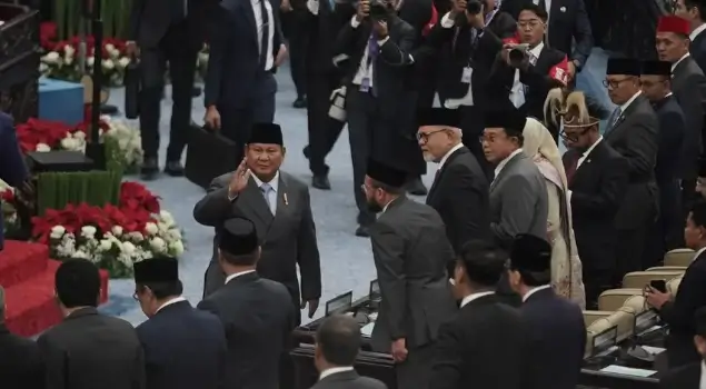 Presiden RI, Prabowo Subianto ketika menghadiri SIdang Tahunan MPR, DPR, dan DPD RI di Gedung Parlemen Senayan, Jakarta, Jumat (14/08/26). (Foto: Instagram/presidenrepublikindonesia)