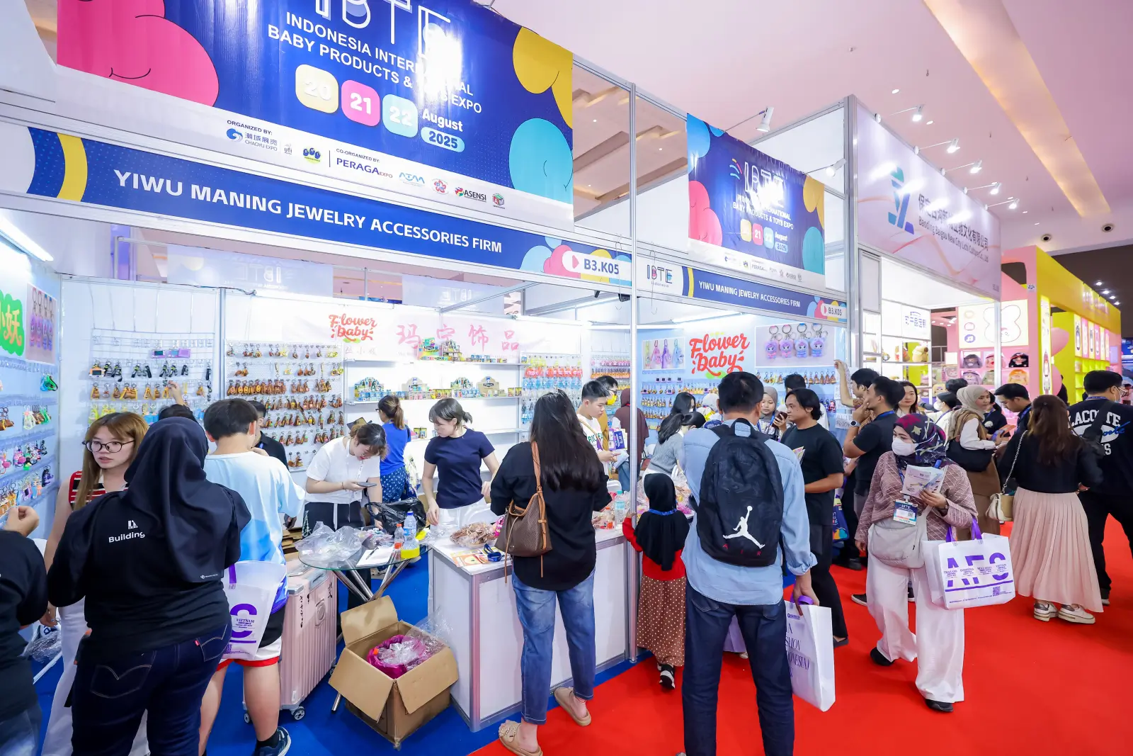 Jakarta International Baby Products & Toys Expo and Indonesia Stationery Expo (IBTE) 2025 di JIExpo Kemayoran, Jakarta. (Foto: Instagram/ibte.id)
