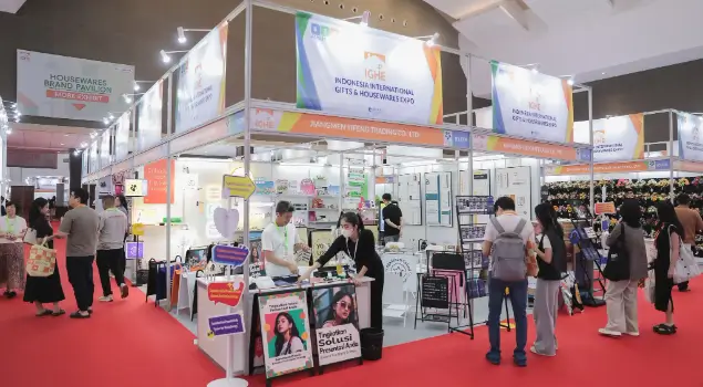 Indonesia Global Housewares Expo (IGHE) 2025 di JIExpo Kemayoran, Jakarta. (Foto: Instagram/ighe.id)