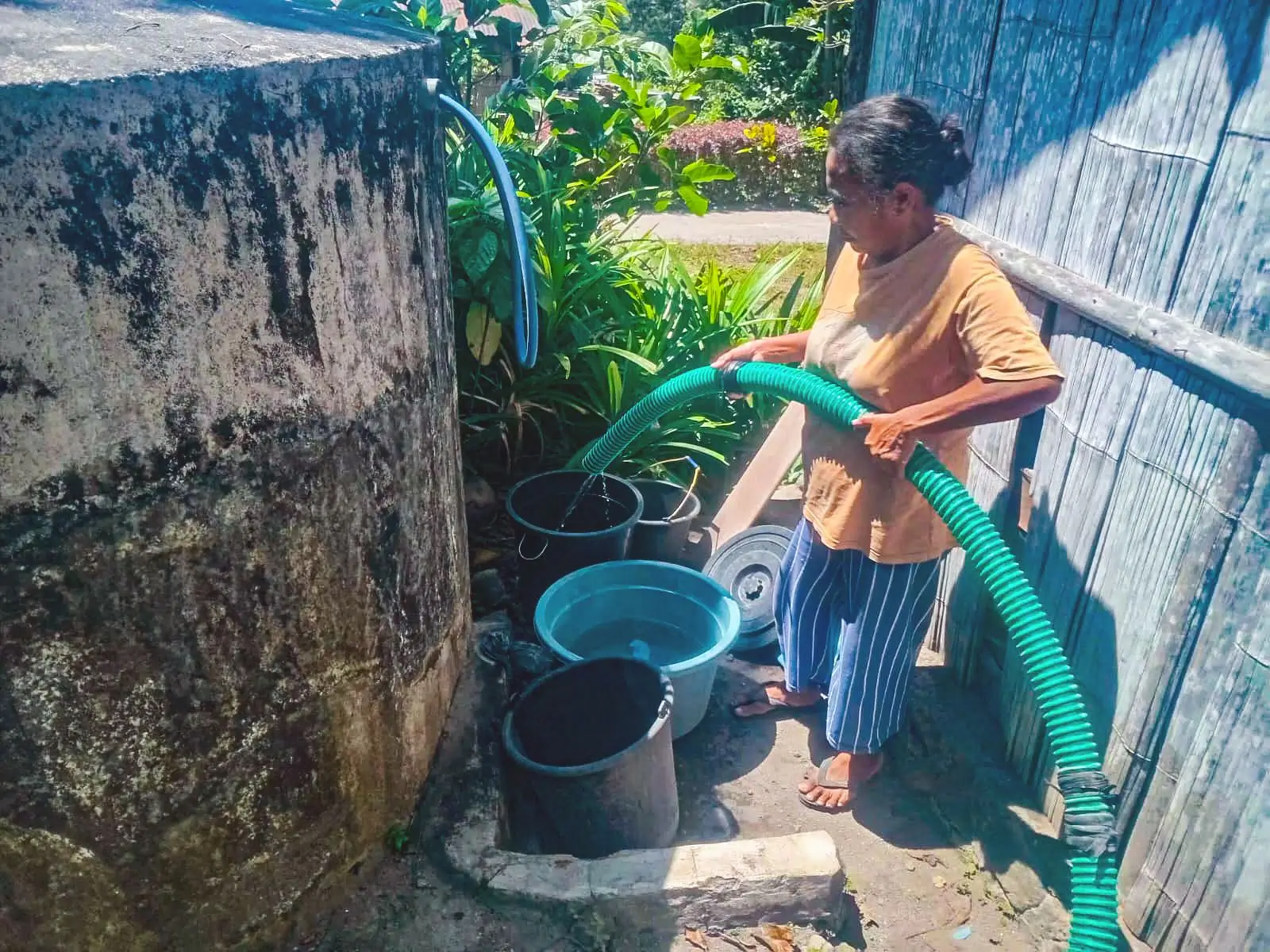 Pertamina salurkan  35 ribu liter air bersih untuk korban gempa NTT. Foto. Dok. PPN