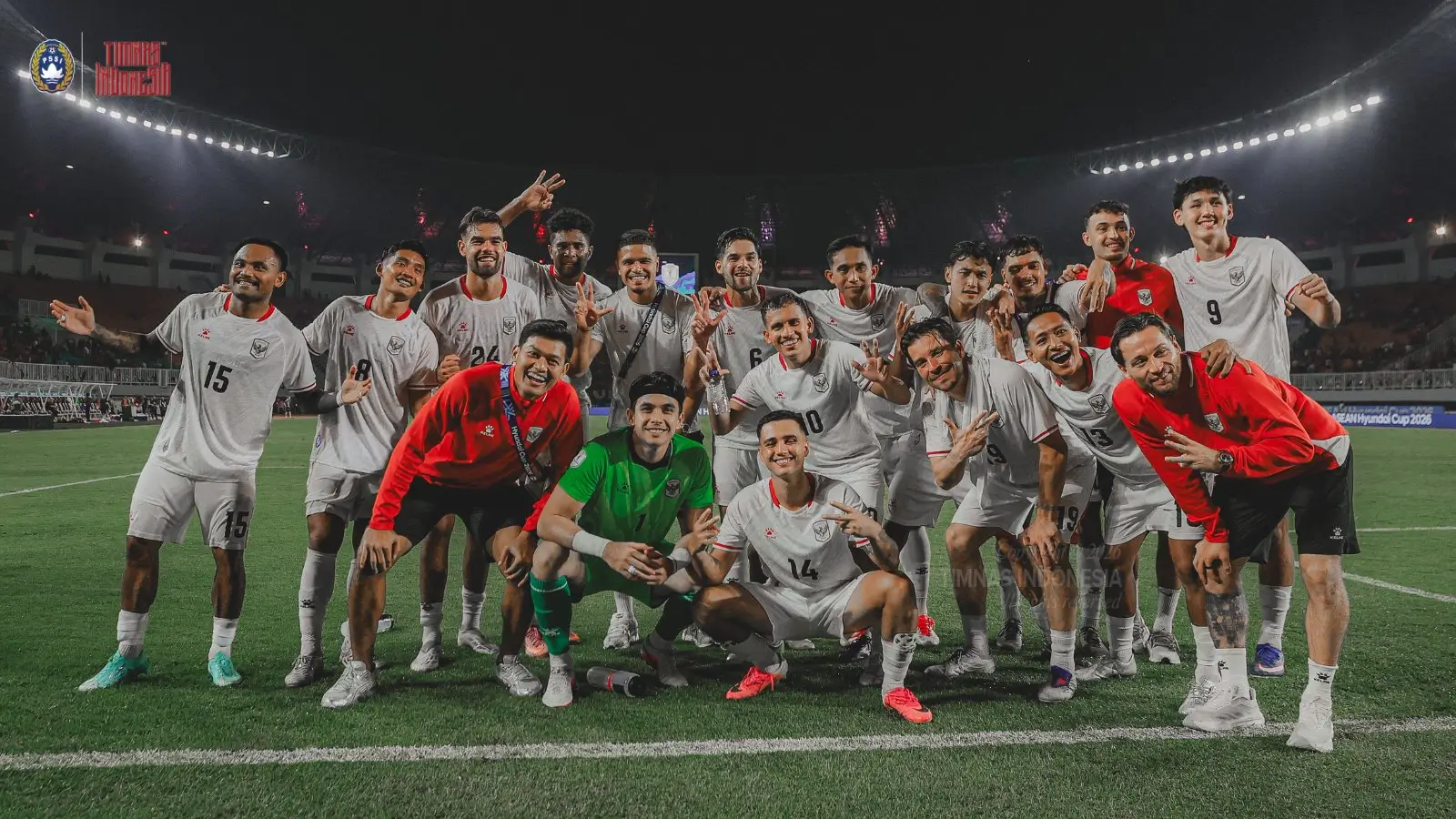 Timnas Indonesia dibantai Timnas Vietnam 0-3. Foto X Timnas Indonesia.