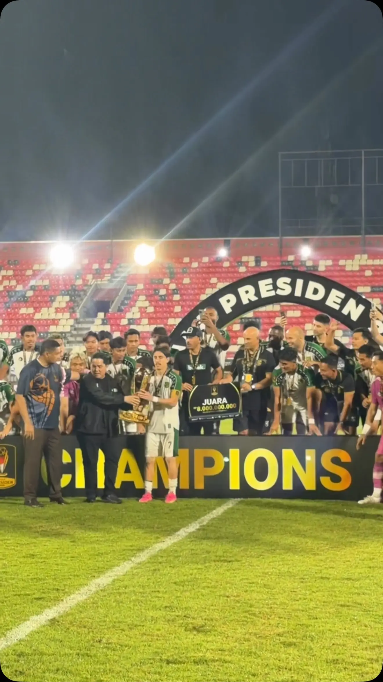 Daftar Lengkap Penghargaan Piala Presiden 2026 Persebaya Juara Wonderkid Persija Pemain Muda Terbaik
