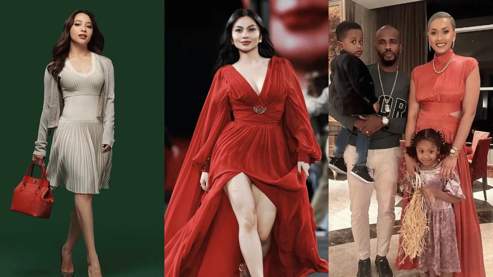 Kiri - Kanan: Nikita Willy, Ariel Tatum, Kimmy Jayanti dan keluarga (Foto: instagram.com/nikitawillyofficial94, arieltatum, kimmyjayanti)