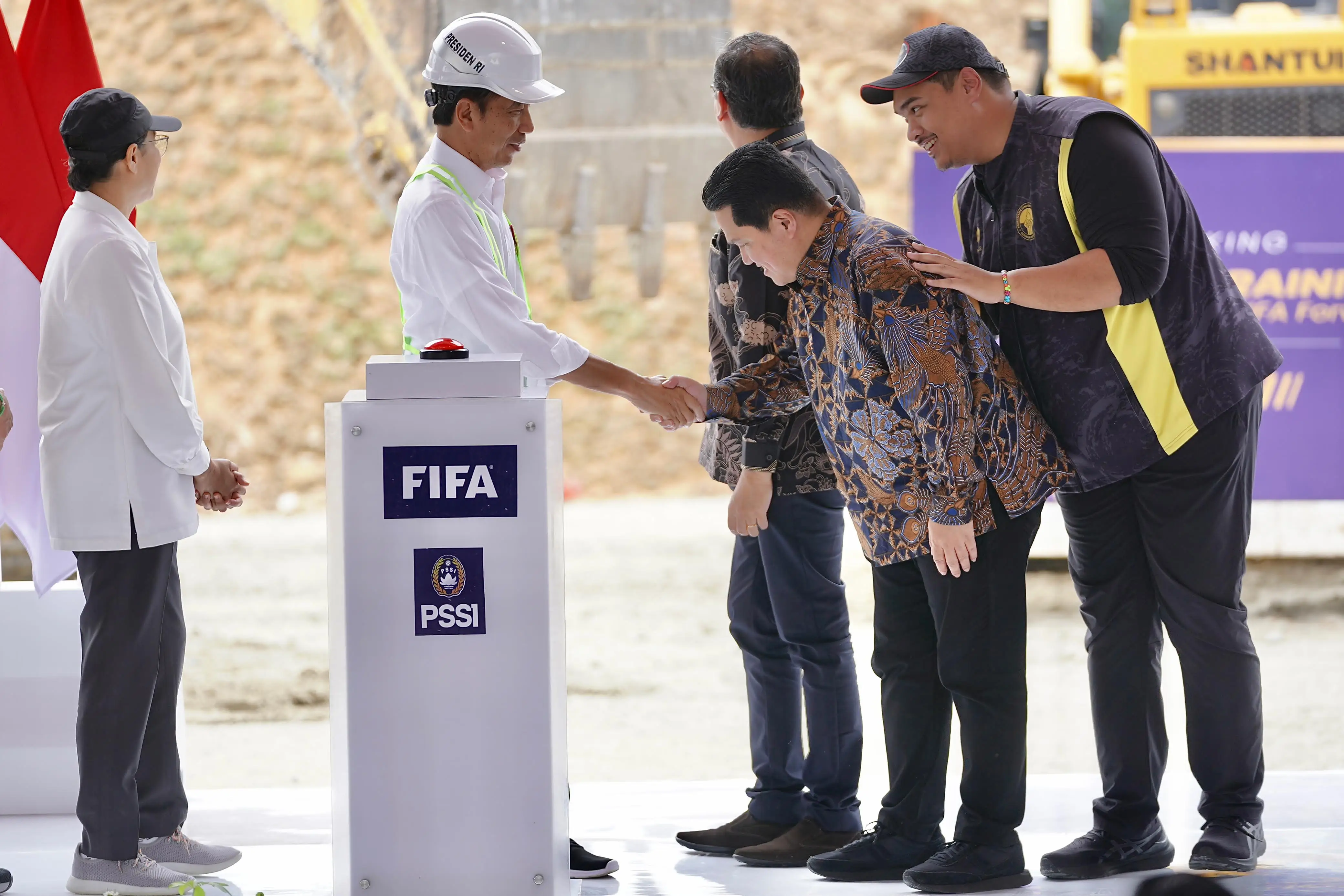 Pembangunan Training Center di IKN Dimulai  Biayanya Rp85 6 M dari FIFA dan Rp95 M Uang Negara